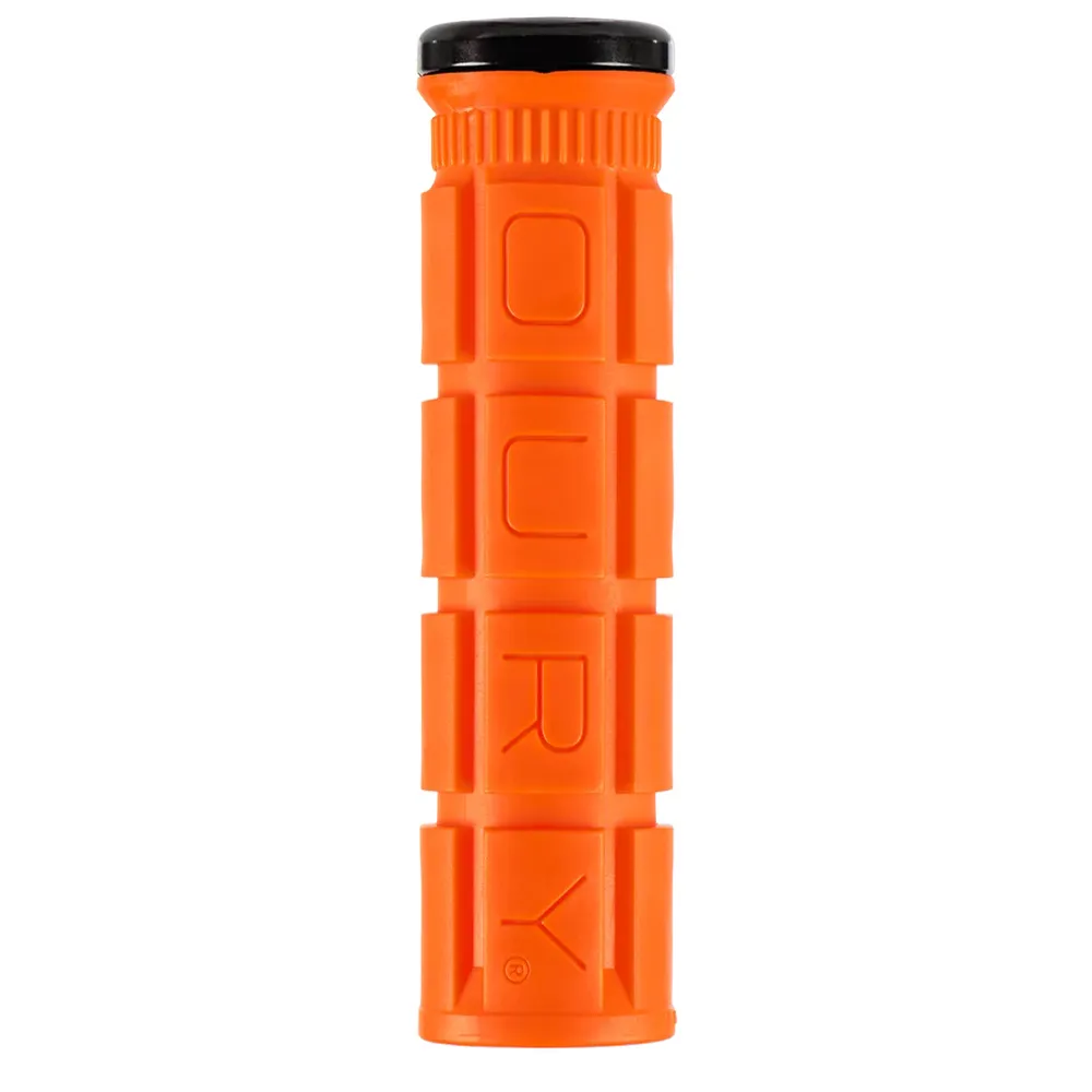 uPRISE Bikes Lizard Skins Oury V2 Single-Clamp Lock-On MTB Grips - 135mm - Orange | Price match, 365 day return s, 18-Month Warranty, Finance Available & Free UK Delivery